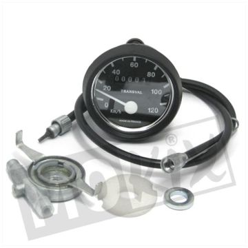 SPEEDOMETER SET MOBYLETTE/MBK 51 (1.8D/10.1) 120km/h