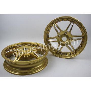 Rim set fits Vespa Primavera /Sprint gold edition sport