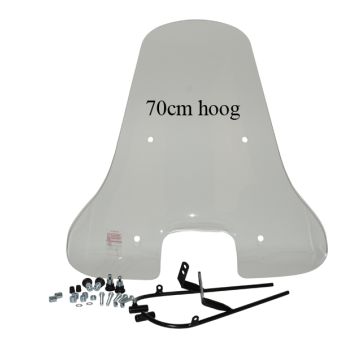 Windshield high clear AGM VXS/Riva Sport/Benson S/Napoli S/Riva Sport/Touring S/Rivalux/Felice S/VXL/SXL/Lux S