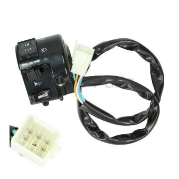 Handlebar switch AGM Grande Retro/Bella/Torino/Roma/Custom/Borsalino/Amaro/Classic/Aurora black left