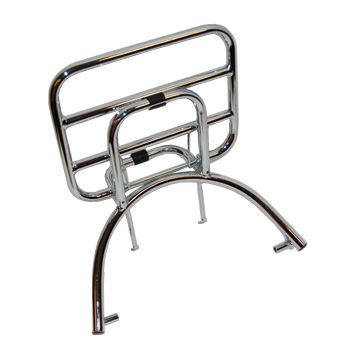 Sym Mio chrome folding carrier