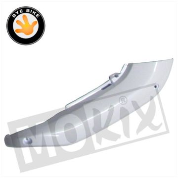 BYE BIKE FRONT LEFT SIDE BODY COVER PEARL WHITE