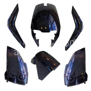 Body / fairing kit Super Soco Cux glossy cameleon 6 pcs