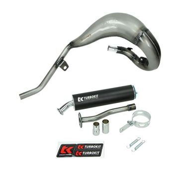 Beta RR Blank exhaust//Black E-color Euro 5 Bufanda Turbo kit