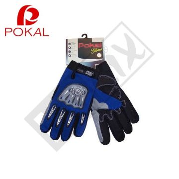 Gloves cross Mokix blue