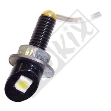 Bulb LED 12V 3mm black