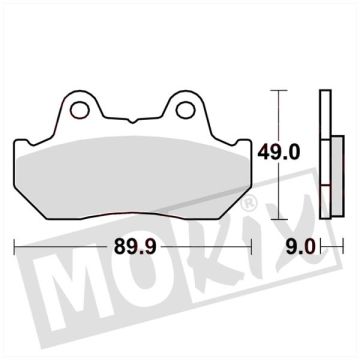 BRAKE PAD LUCAS STD HONDA CBX 125/CN HELIX 250 KBA