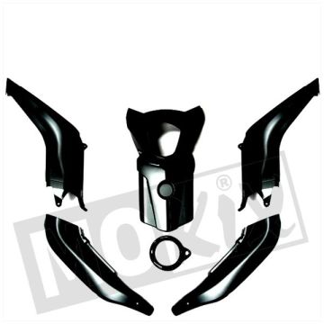 Body / fairing kit BYE BIKE glossy black 6 pcs