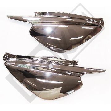 Side cover/ motorcycle screen Yamaha Bw's chrome