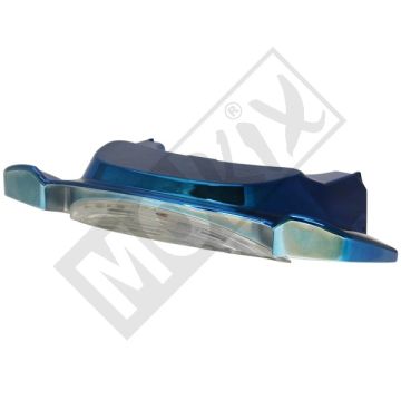 Rear spoiler led Yamaha BWS/MBK Booster (2004) blue