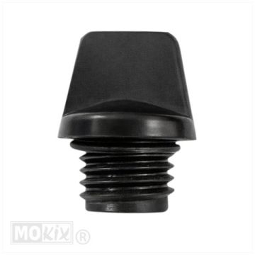 OIL FILLING PLUG MIN AM6 PVC BLACK