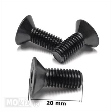 BRAKE DISC BOLT M8 VERZ. 3pcs BLACK