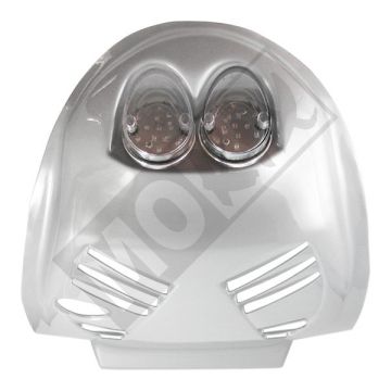 Underseat /protective plate under Keeway/Cpi +taillight led grey Mtkt