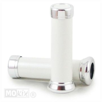 Grips Retro White leather tuning