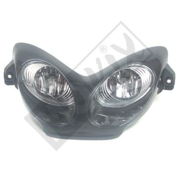 Headlight Yamaha Aerox/MBK Nitro H3 black