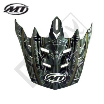 Helmet cover cross helmet Mt Mx-1 plague silver