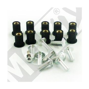 PLUGSET M5 ALU/RAWL PLUG 10pcs