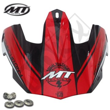 Helmet cover synchrony red
