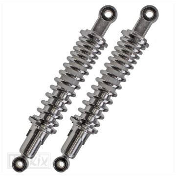 Shock absorber set Honda 310mm chrome Ruikai