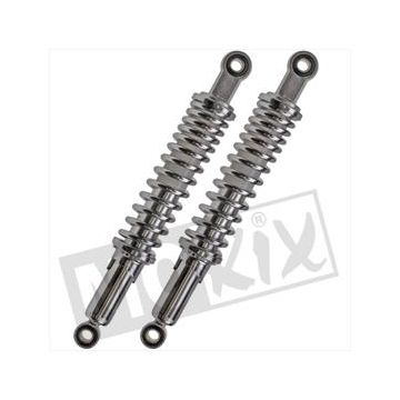 Shock absorber set Honda 335mm Chrome Ruikai