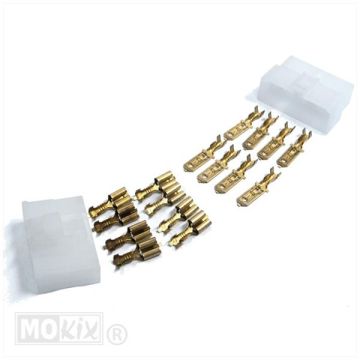 CONNECTOR PLUG PLUG SET 8 PINS 18pcs ELEC