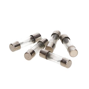 Cartrige type fuse 5 ampere 26mm 5 pieces Elec