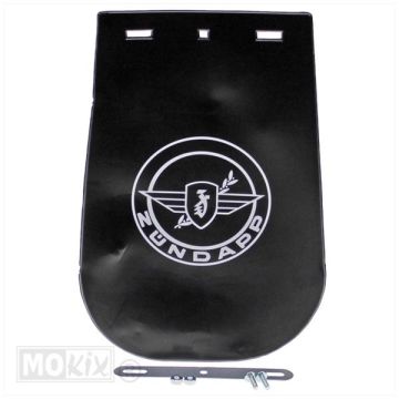 Mudflap Zundapp 16x25mm black emblem Supertec