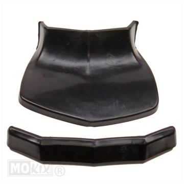 Mudflap set Puch Maxi N with bumper rubber black Supertec