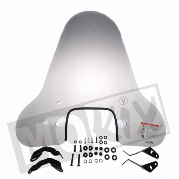 Windshield high smoke AGM VXS/Riva Sport/Benson S/Napoli S/Riva Sport/Touring S/Rivalux/Felice S/VXL/SXL/Lux S