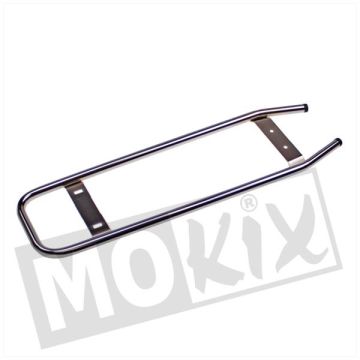 Rear Carrier Peugeot 103SP/MVL straight shape chrome