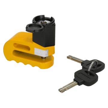 Disc brake lock compact 5.5mm yellow MKX