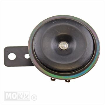 HORN 12V MOTOR LARGE (DC) 90mm BLACK
