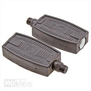 Peugeot 103 /MBK/Solex 14x125 plastic black pedal set