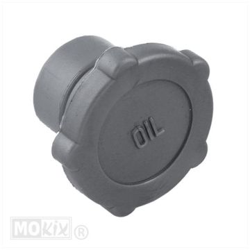 Vespa PX/PXE T5 grey oil tank cap