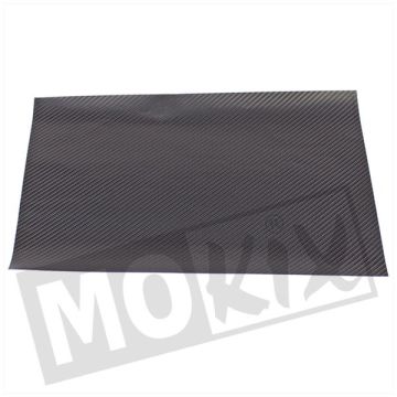 STICKER SHEET CARBON 25x35cm GLOSS BLACK