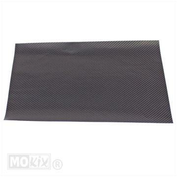 STICKER SHEET CARBON 25x35cm GLOSS BLACK