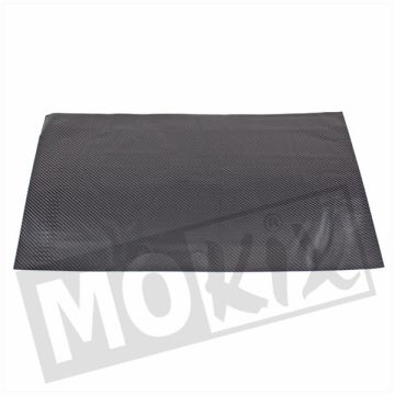 STICKER SHEET CARBON 50x35cm GLOSS BLACK