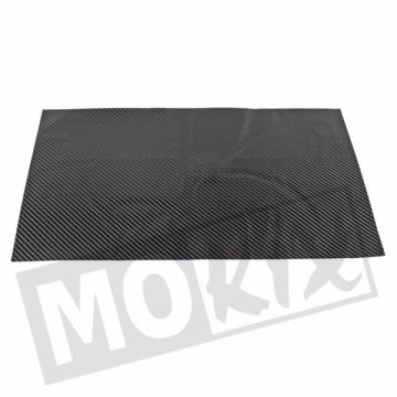 STICKER SHEET CARBON 50x35cm MATT BLACK