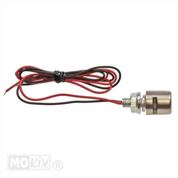 License plate light screw M6 LED 12v chrome Elec