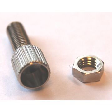 adjusting bolt + nut mod. dellorto m4x15 sco piaggio 2t 17.5mm