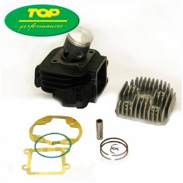 Cylinder kit Minarelli vertical 50cc 40mm Black Trophy Top performances