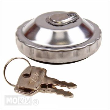 FUEL CAP+LOCK TO A3/A35 CHROME