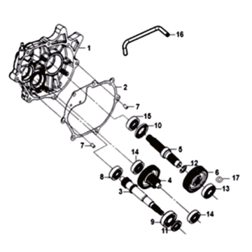 Sym Symphony ST 200I Drive Shafts