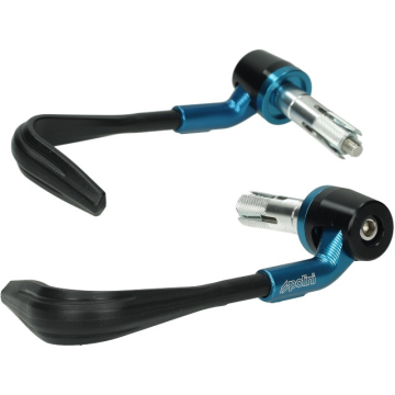 hand guard set aluminium 18/20mm blue polini 341.0034