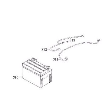 Battery Neco Borsalino Oro matt red