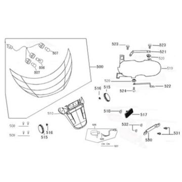 Tail lightBerini Sprint flat anthracite