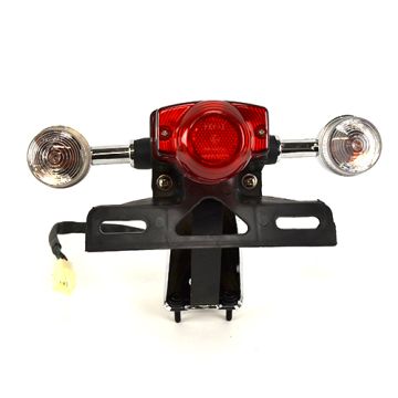 Taillight with white flashing lights AGM Retro original 3370A-DGW-9000