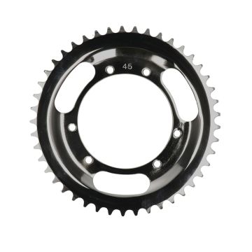 rear chain wheel custom maxi/puch 45t chrome DMP