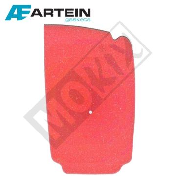 Air filter element Honda Bali 50 1993-2001/100 1996-1998 red