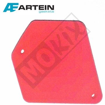 Air filter element Yamaha DT50 lc 4 gears 1980-> red